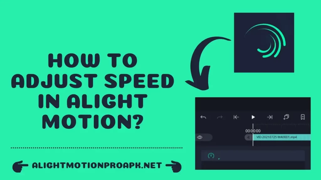 How To Adjust Speed in Alight Motion