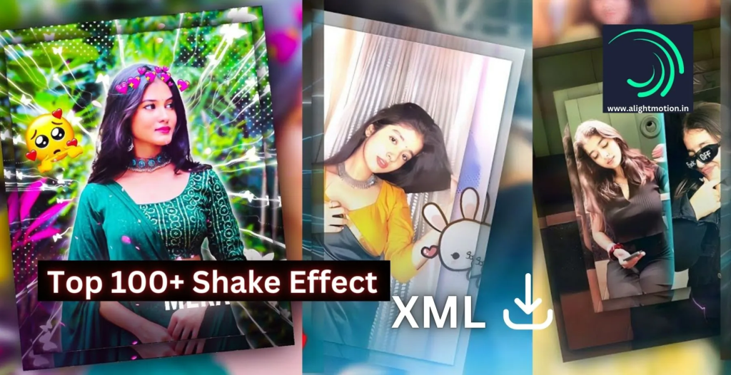 100 Shake Effect in Alight Motion